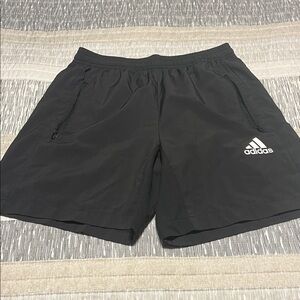 Adidas Men's Black Athletic Shorts